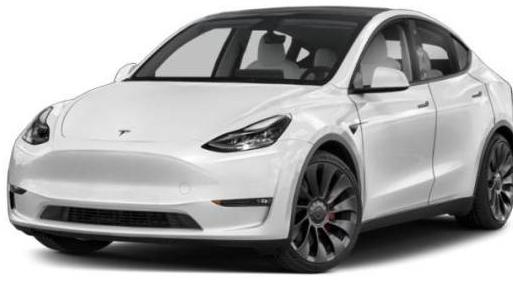 TESLA MODEL Y 2022 7SAYGDEF4NF400044 image